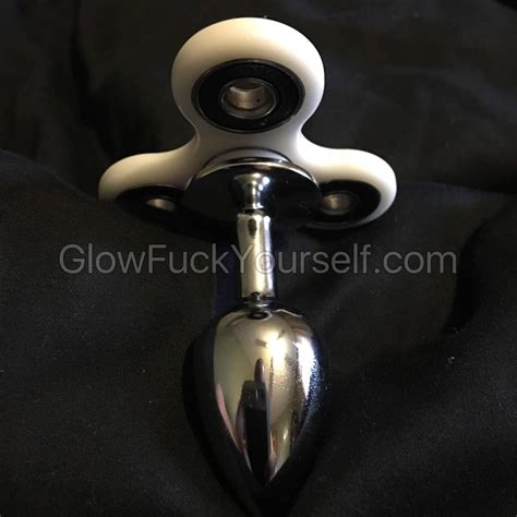 anal fidget spinner|Fidget Spinner Butt Plug Stainless Steel .